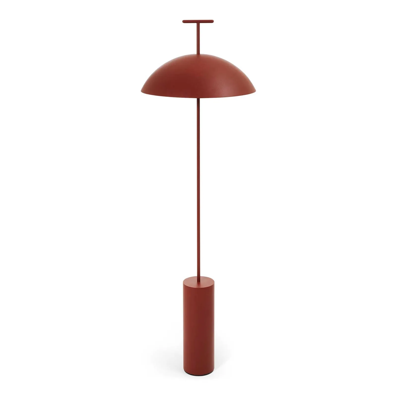Kartell Geen-A Lamp With Dimmer, Red Metal | Barker & Stonehouse 3