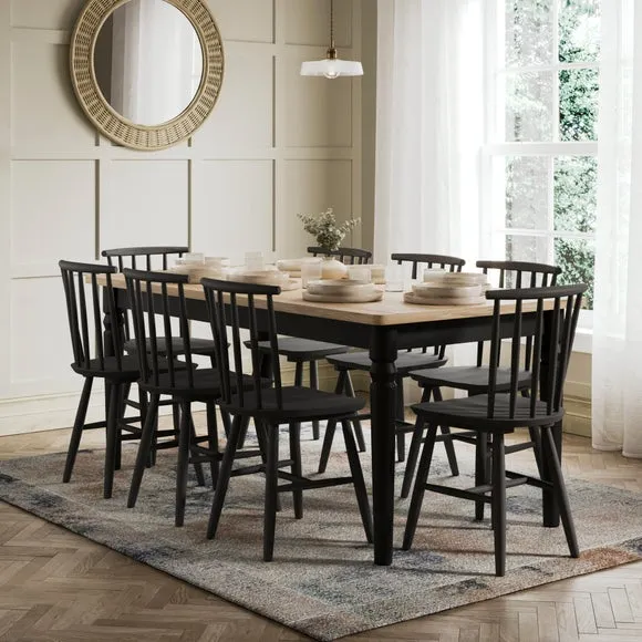 Pip 6-10 Seater Rectangle Extendable Dining Table 2