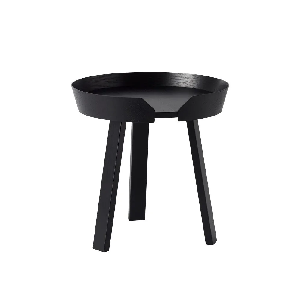 Muuto Around Coffee Table Small Black 2