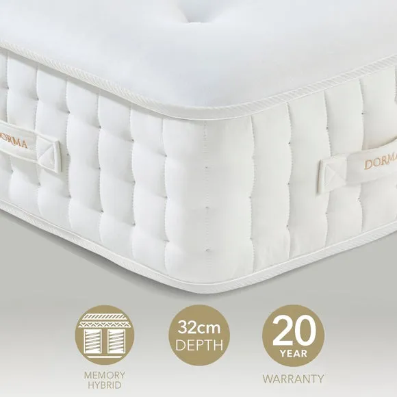 Dorma Memory 5000 Pocket Memory Foam Boxtop Hybrid Mattress