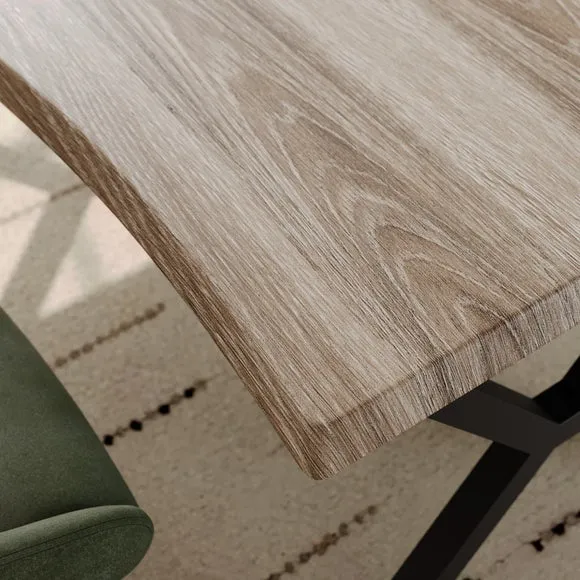 Ezra II 4-6 Seater Extendable Rectangle Dining Table 3