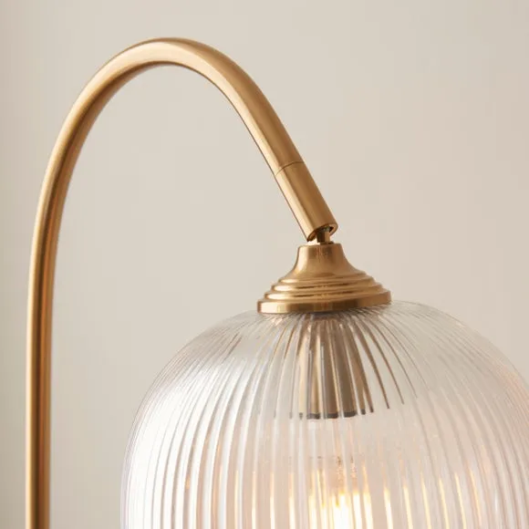 Vogue Leroy Ribbed Adjustable Floor Lamp 3
