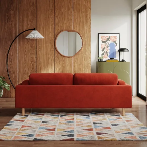Newton Luxe Chenille 4 Seater Sofa 3