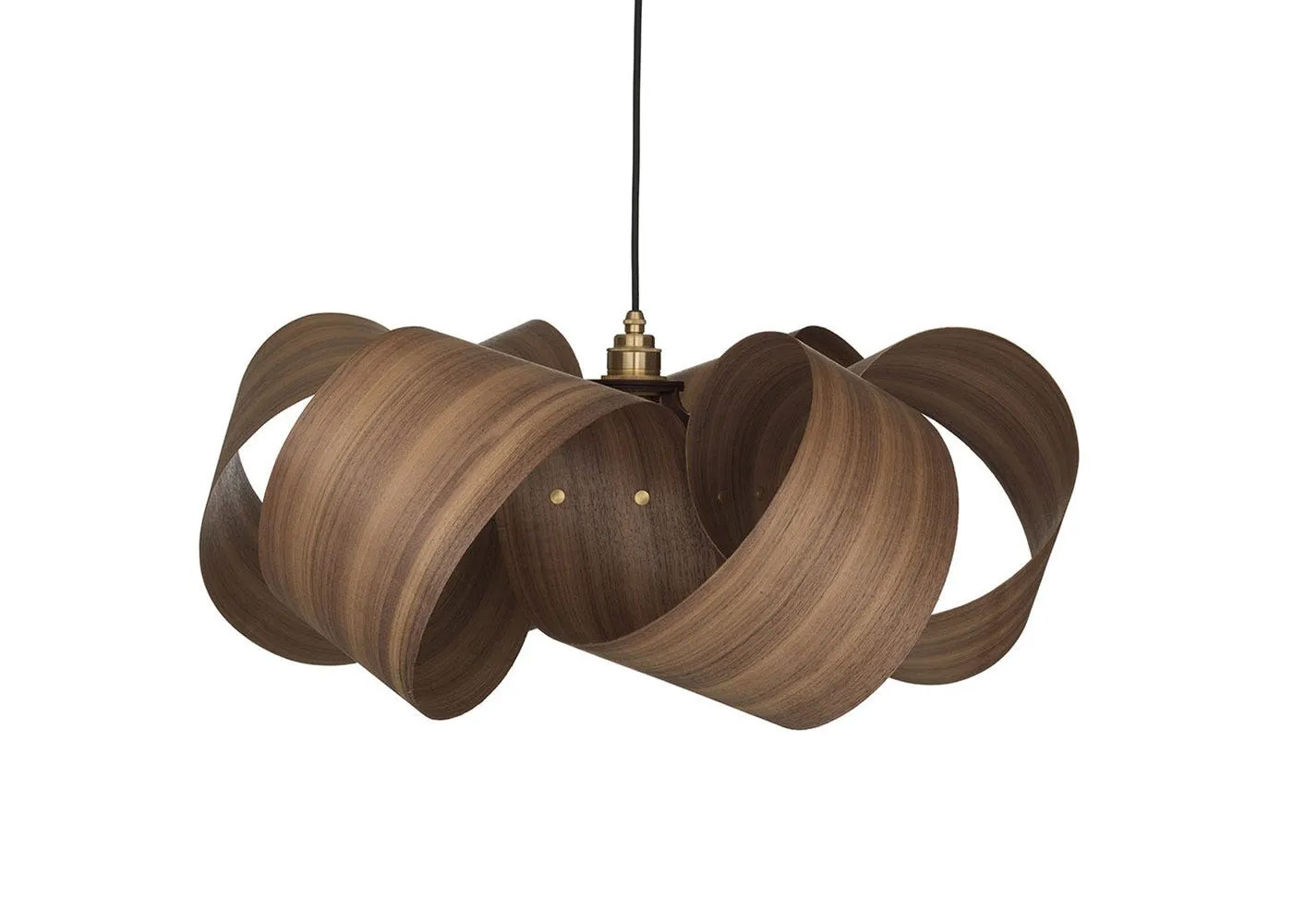 Heal's Fol19 Drift Pendant Walnut 1