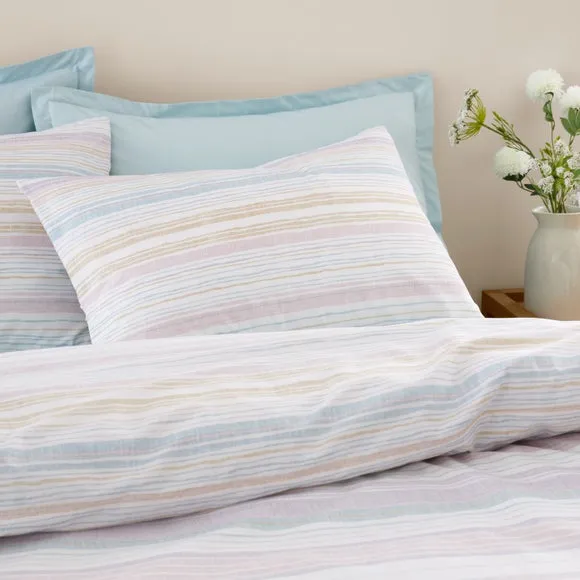 Washy Stripe Cotton TENCEL Duvet Cover & Pillowcase Set 3