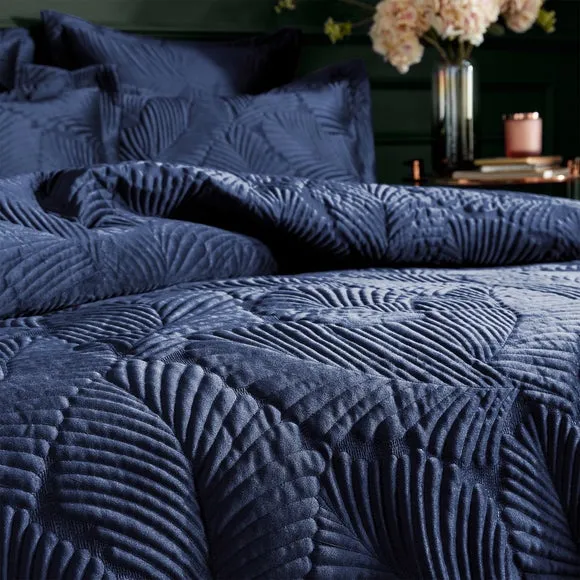 Paoletti Palmeria Embroidered Reversible Duvet Cover & Pillowcase Set 3