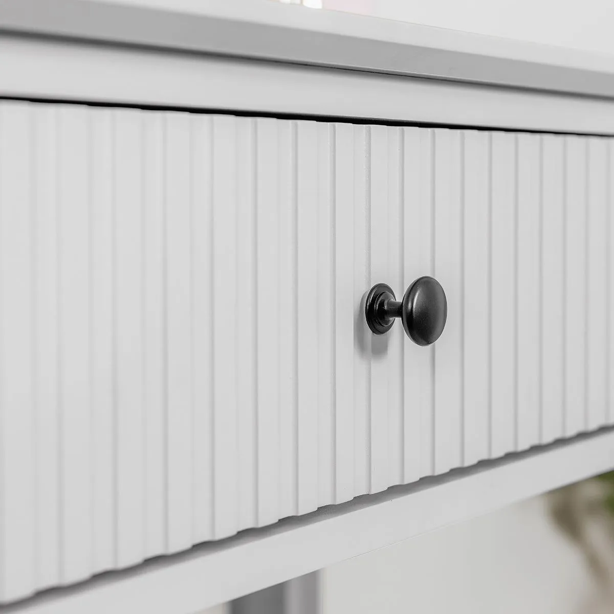 Melody Maison Large Chest Of Drawers & Pair Of Bedside Tables - Hales White Range 6