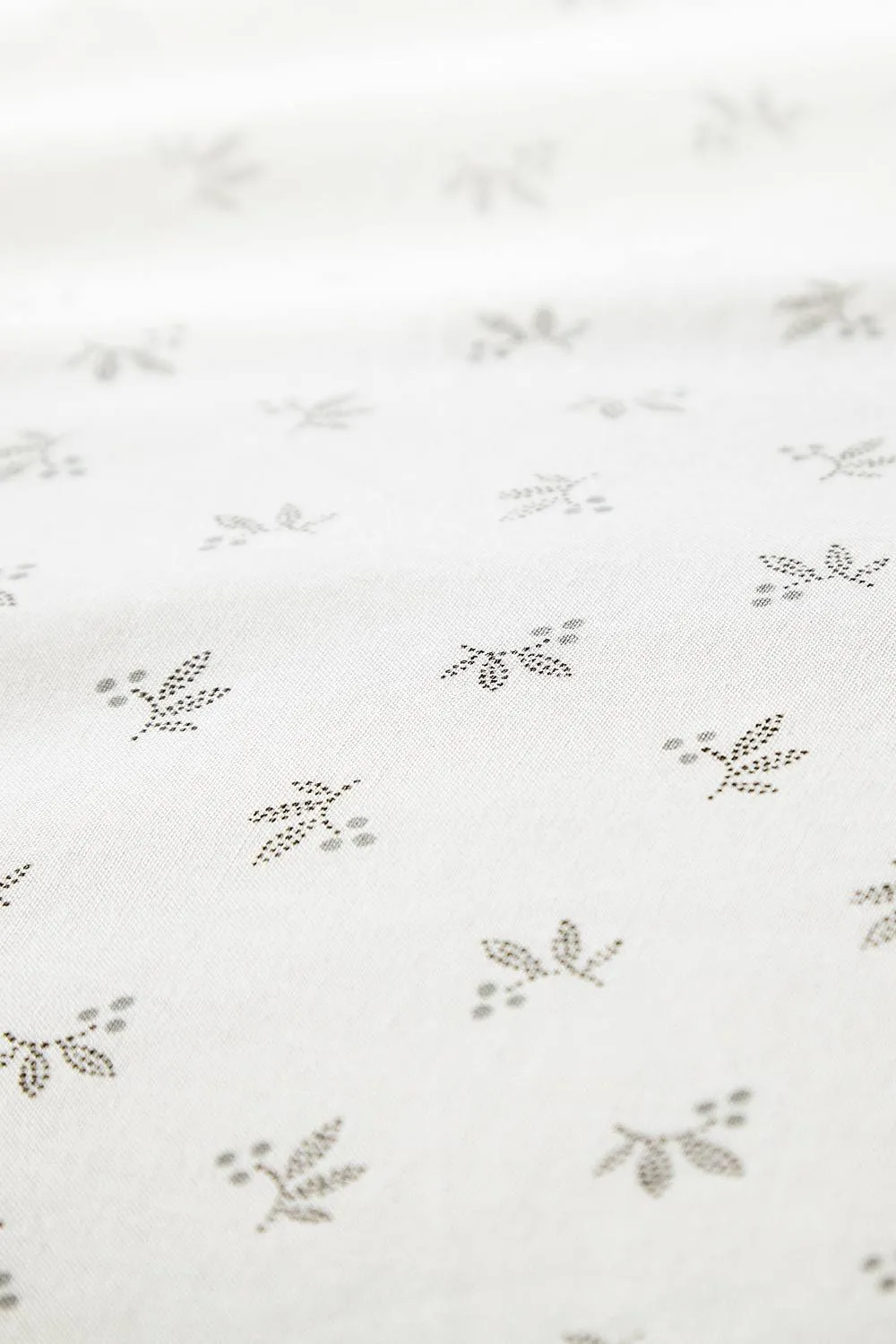 Helena Springfield 'Leaf Sprig' Duvet Cover Set in Grey 4