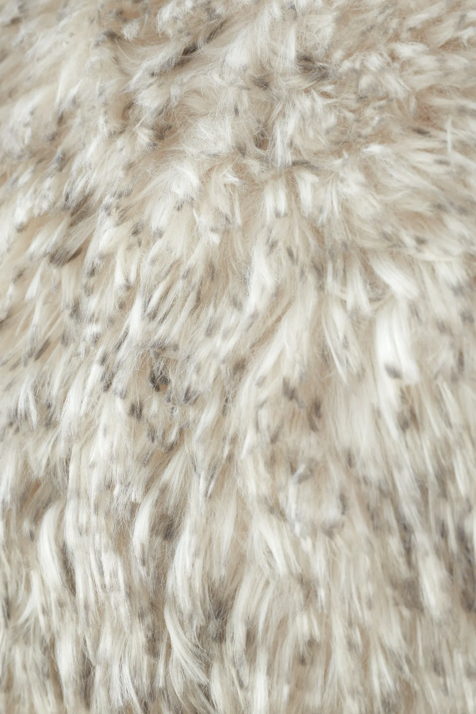 Catherine Lansfield 'Arctic Fox' Cosy Faux Fur Cushion in Grey 3