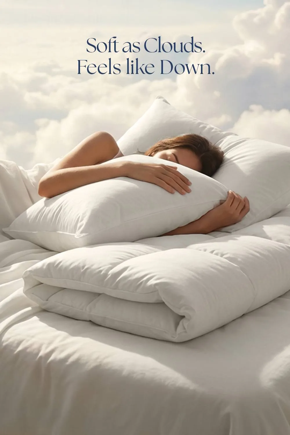 CHRISTY 'Cloud Loft' Lightweight All Season 10.5 Tog Duvet in White 3