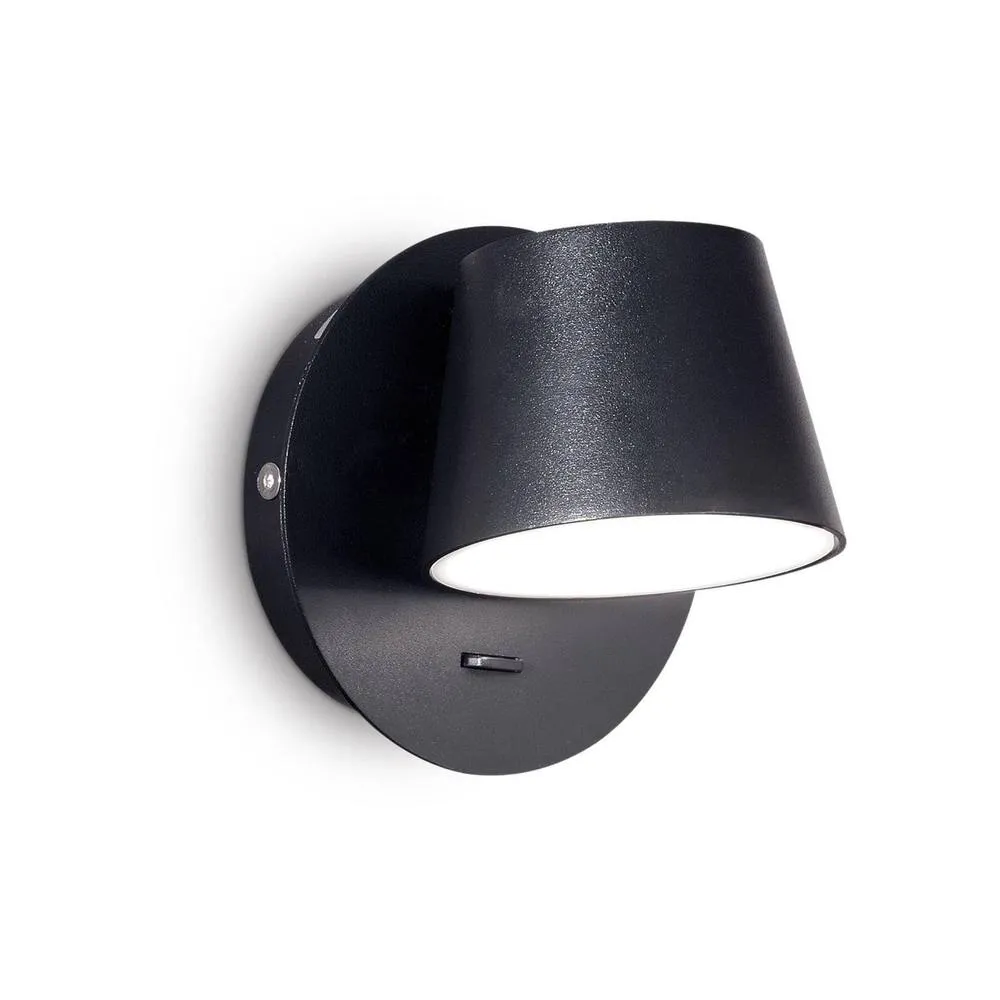 Netlighting Gim LED Light Dome Wall Light Black