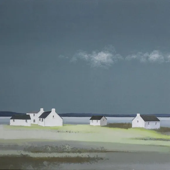 Days End by Ulyana Hammond Framed Canvas 3