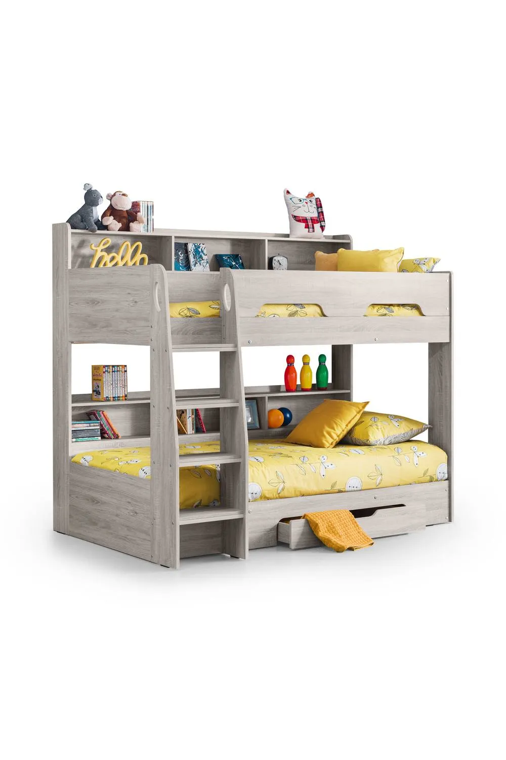 Julian Bowen Orion Bunk Bed in Grey 2