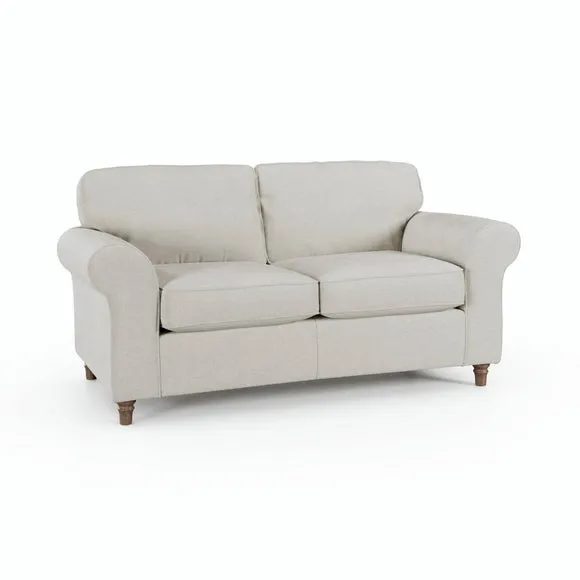 Flori Chenille Soft Texture 2 Seater Sofa 6