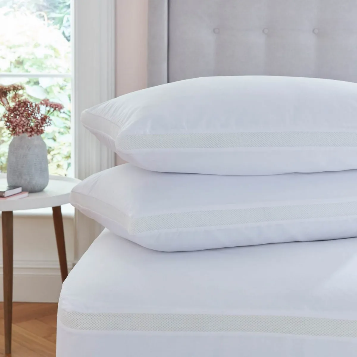 Silentnight Airmax White sheet set - Single