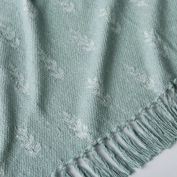 Harper Stem Woven Throw Blanket 130cm x 180cm 2