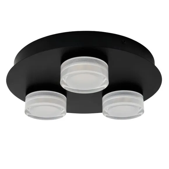 Bolton 3 Light LED Flush Ceiling Light 4