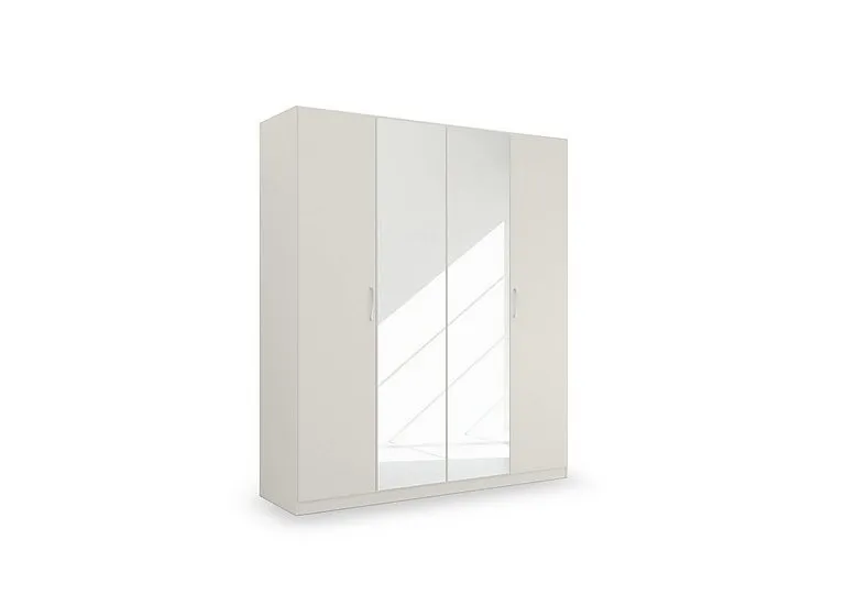 Impulse 181cm 4 Door Décor Hinged Wardrobe with 2 Mirror Doors