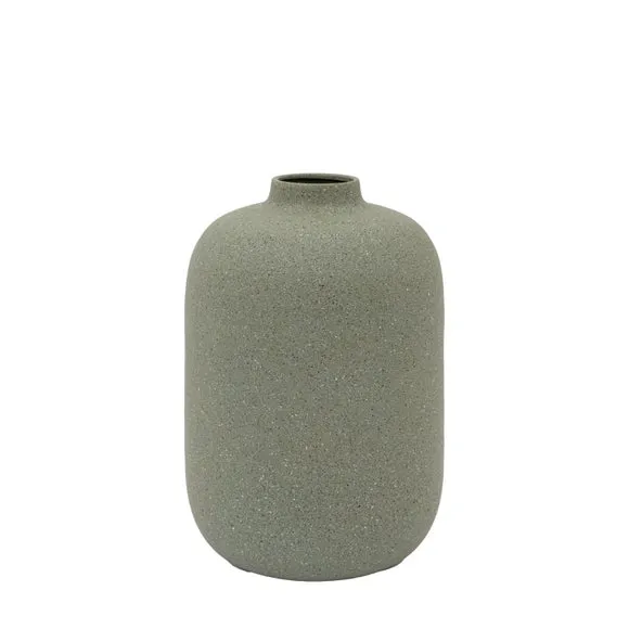 Cedar & Sage Goa Cast Aluminium Olive Vase 6