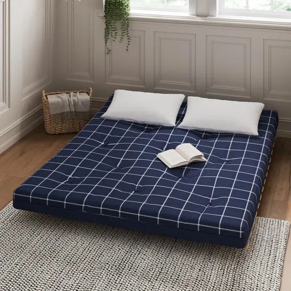 Mito Window Pane Check Double Futon 2