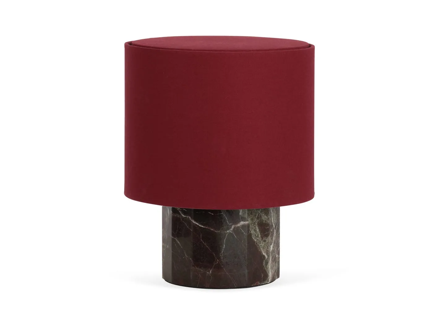 Heal's Colonna Table Lamp Burgundy Small