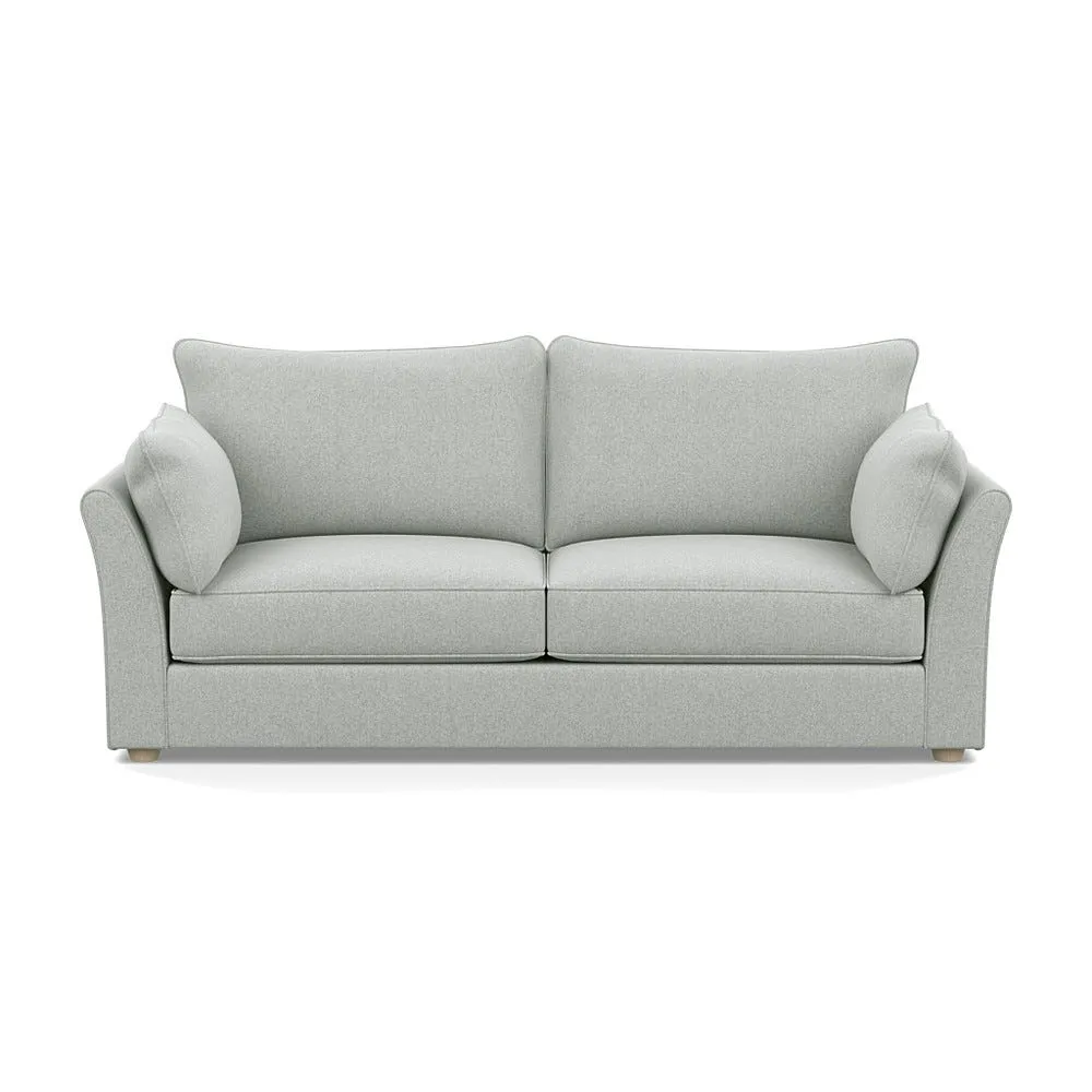 Heal's Tailor 4 Seater Sofa Melton Wool Limestone Natural Beech Feet 1