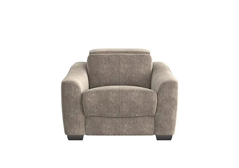Xavier Fabric Armchair - Mink