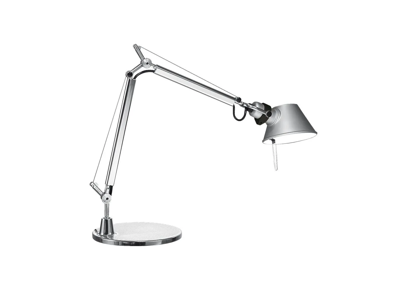 Artemide Tolomeo Micro Desk Lamp Aluminium