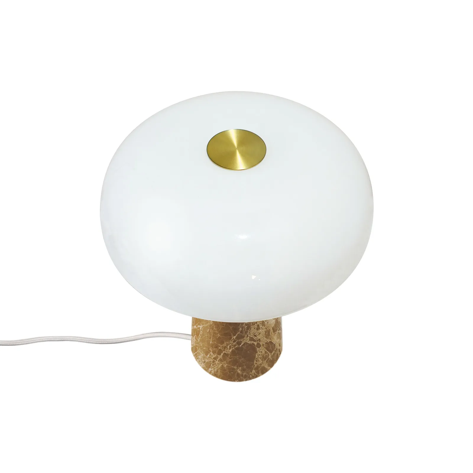 Nordlux Premium Indoor Table Lamp Beige Marble E14 Weighted Base - Mains Powered, IP20 3