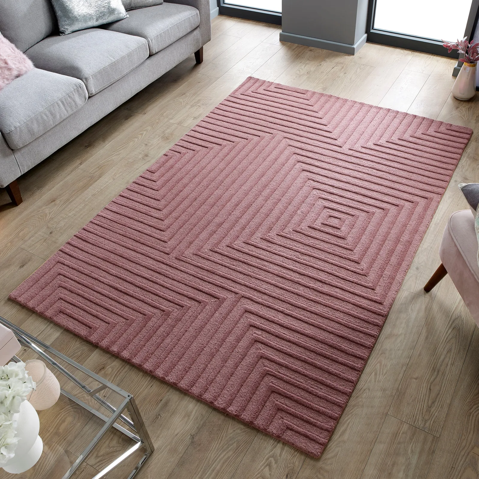 Estela Rug Estela Mauve
