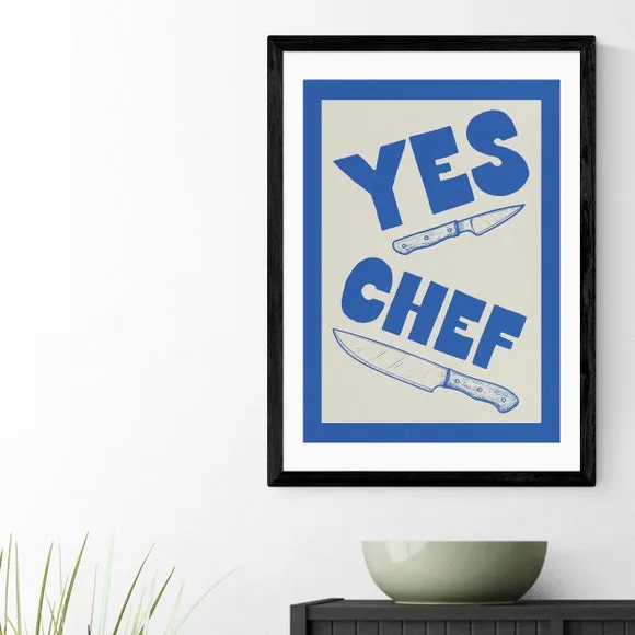 East End Prints Yes Chef by Don't Grow Up Print 1