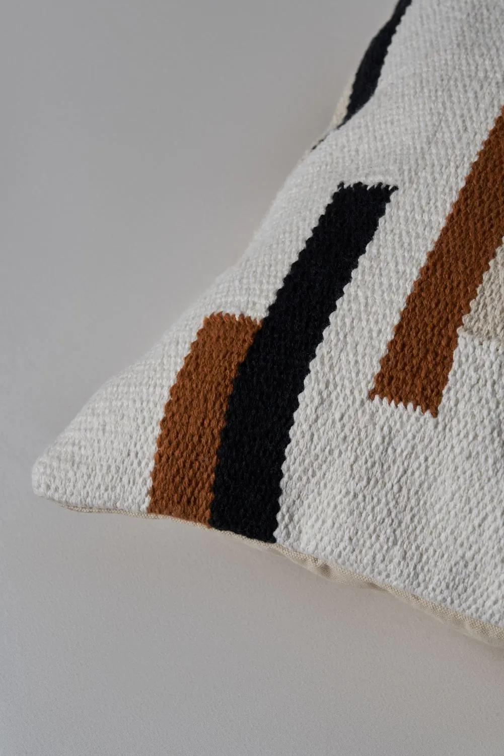 BHS Woven Stripe Cushion 2