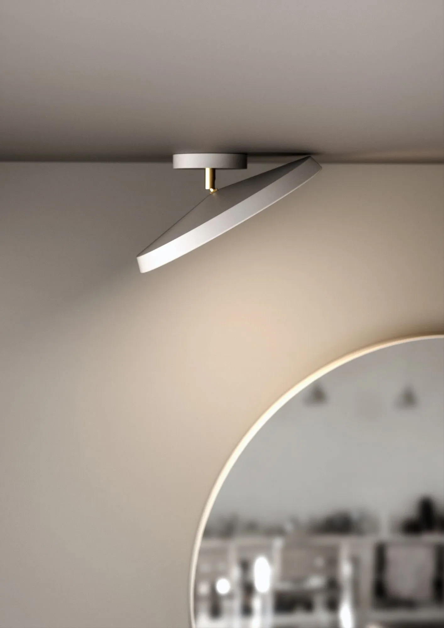 Nordlux Kaito Ceiling Light White Metal Hallway LED 3000k Mains 30cm 4