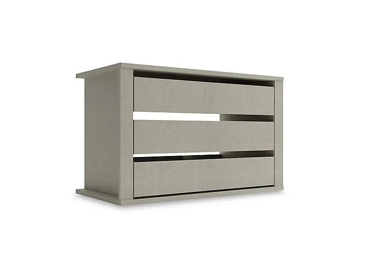 Impulse Slider Wardrobe Interior 88cm 3 Drawer Chest