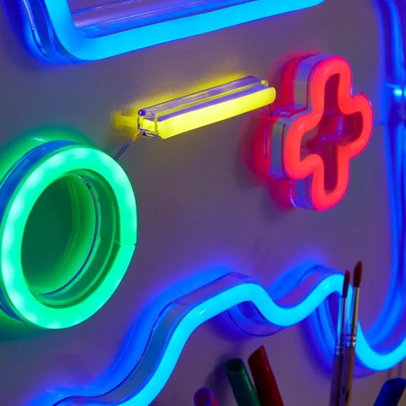 Game Controller Neon Sign 4