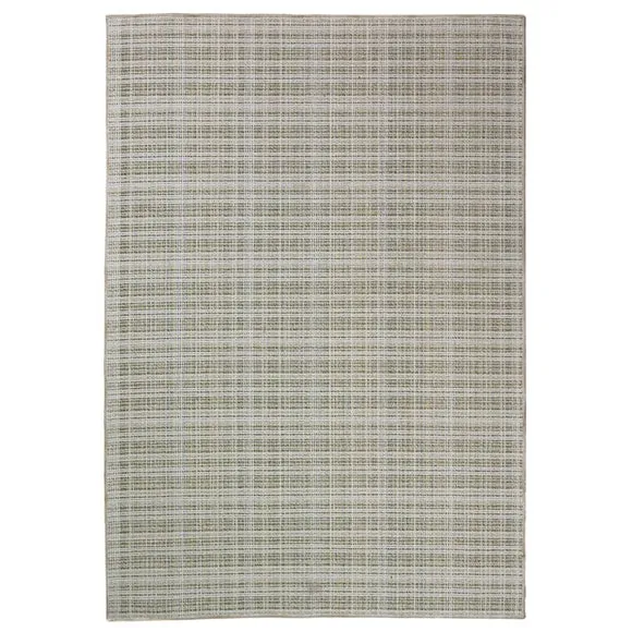 Woven Check Textured Washable Rug 5
