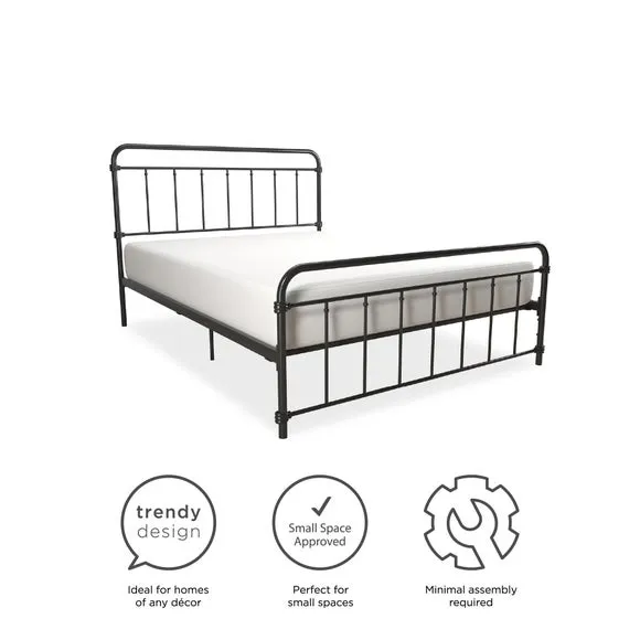 Dorel Home Wallace Metal Bed 6