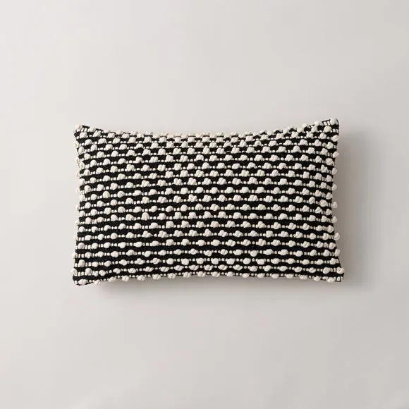 Jersey Bobble Rectangle Cushion 3