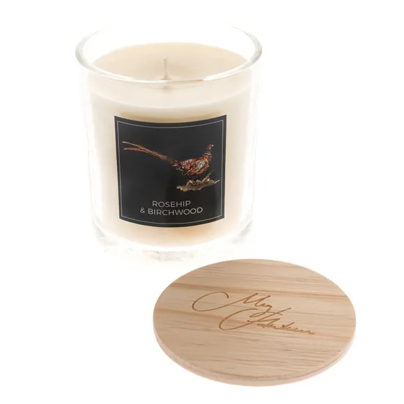Meg Hawkins Rosehip & Birchwood Pheasant Candle 2