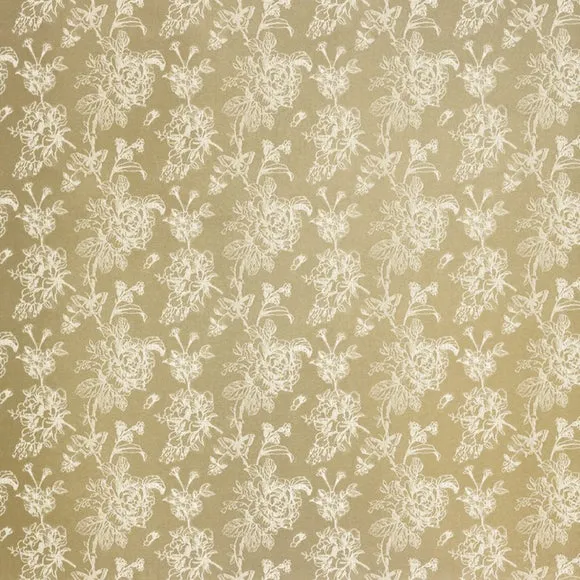 Woven Jasmine Lined Pencil Pleat Curtains with Tie Backs 2