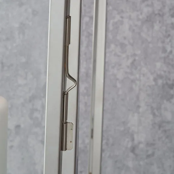 Metal & Glass Rectangular Lantern 4