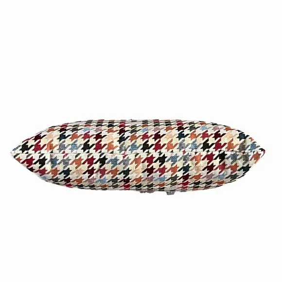 Daro Tapestry Pastel Houndstooth Square Cushion 3