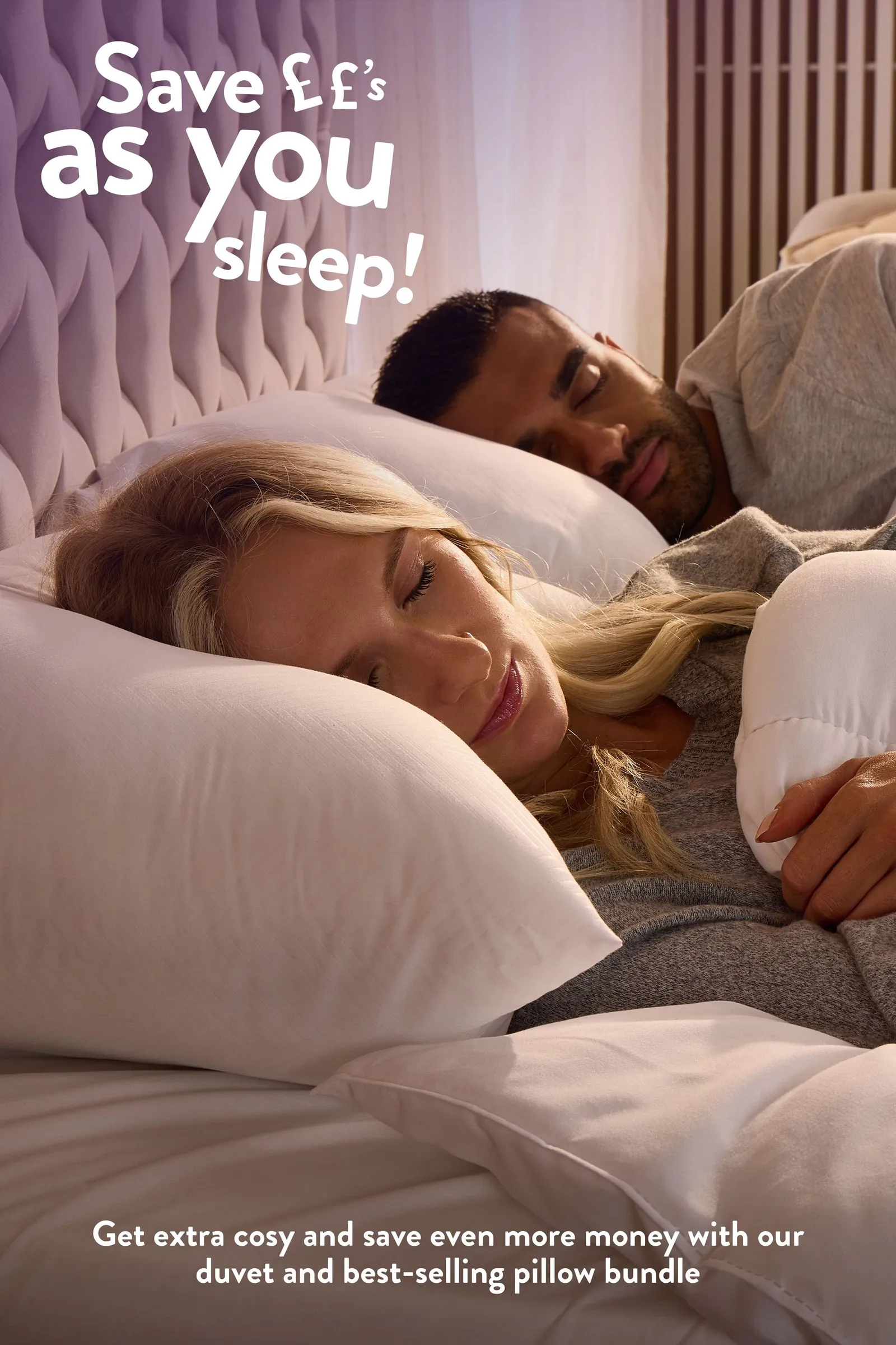 Slumberdown Chilly Nights 15 Tog Winter Duvet in White 5