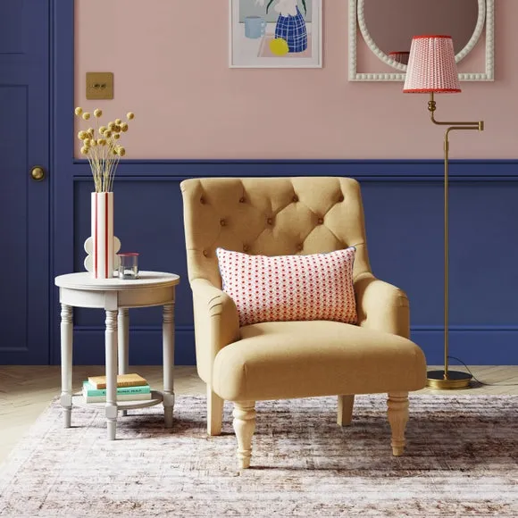 Arianna Button Back Accent Chair 1