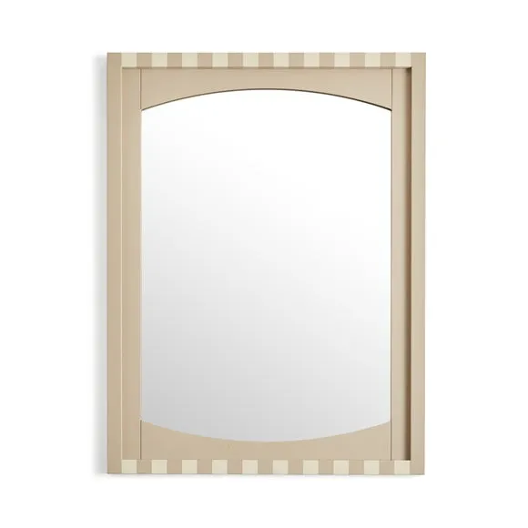 Beatrice Striped Rectangle Wall Mirror 3