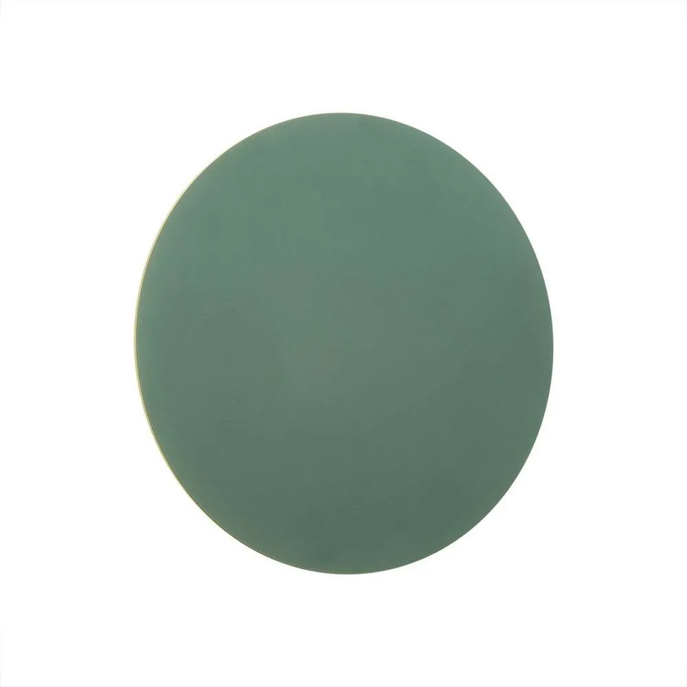 Netlighting Oregon Plus 30cm Flush Wall Lamp Green 780lm 3000K 2