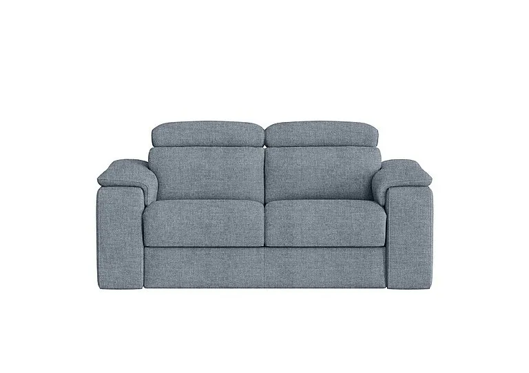 Davide 2 Seater Fabric Sofa - Baby Blue - Sofas and Armchairs - In Time for Christmas