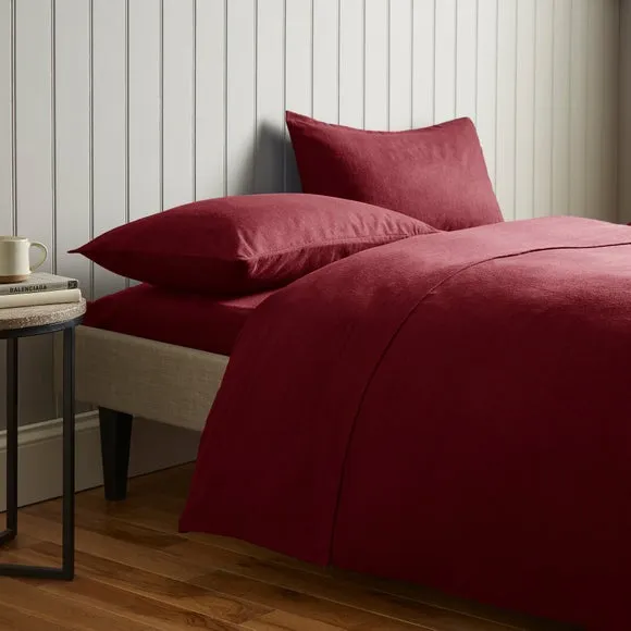 Soft & Cosy Luxury 100% Brushed Cotton Flat Sheet 1
