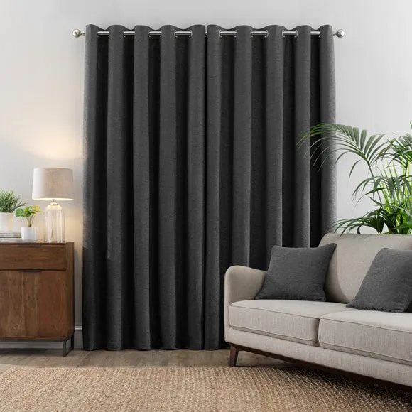 Boucle Eyelet Curtains 4