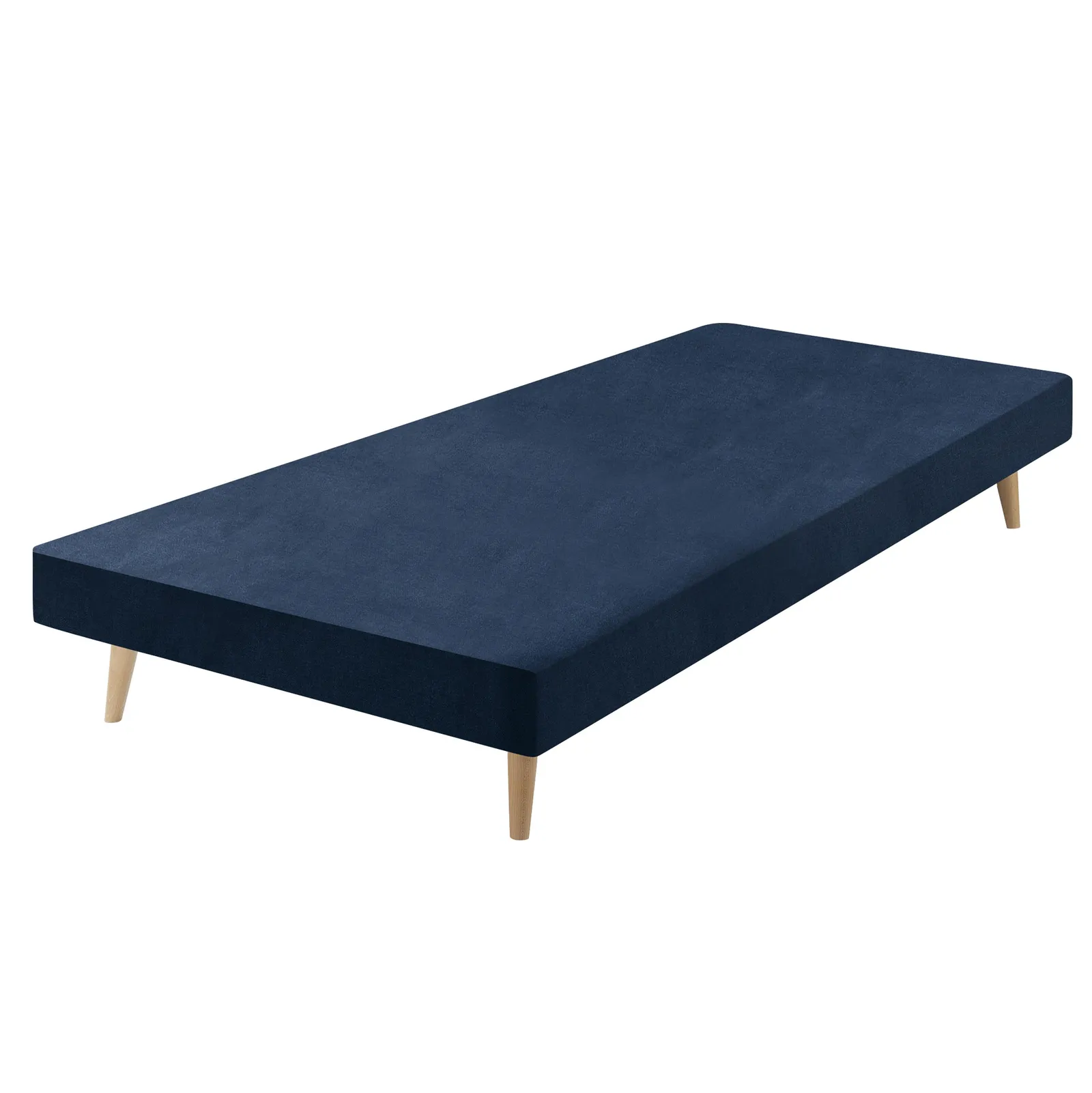 Classic Slim Divan Base, Single - Seven Navy